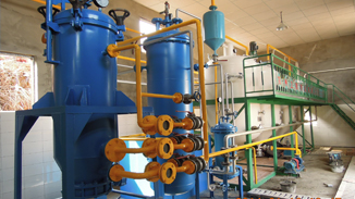 湖南長(zhǎng)沙5-8噸茶籽生產(chǎn)線(xiàn)安裝現(xiàn)場(chǎng)